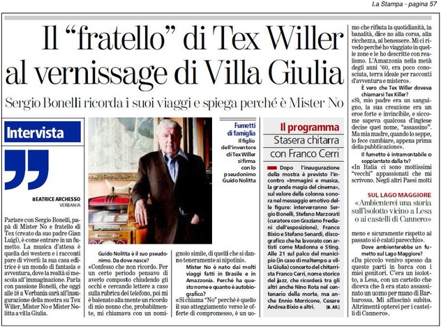 LA STAMPA  del 12.06.2011