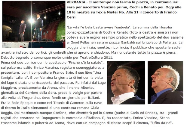 VERBANIA NEWS del 12.06.2011