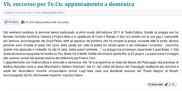VCO AZZURRA   del 13.06.2011