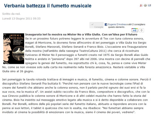 VERBANIA NEWS del 13.06.2011