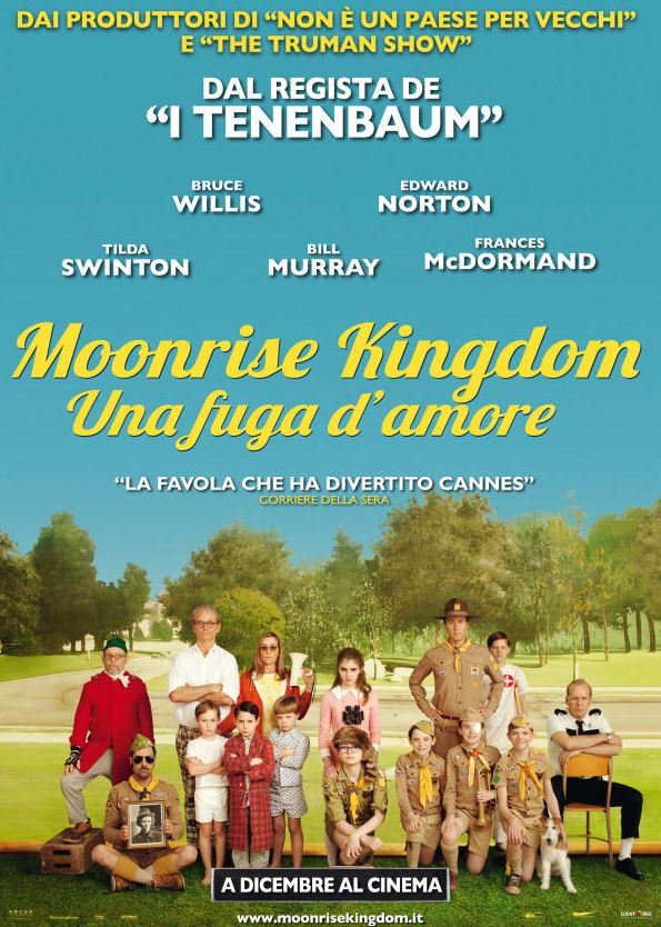 MOONRISE KINGDOM - UNA FUGA D'AMORE