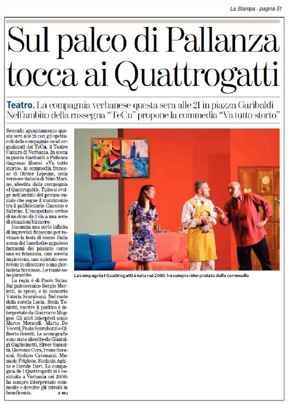 LA STAMPA  del 02.08.2012