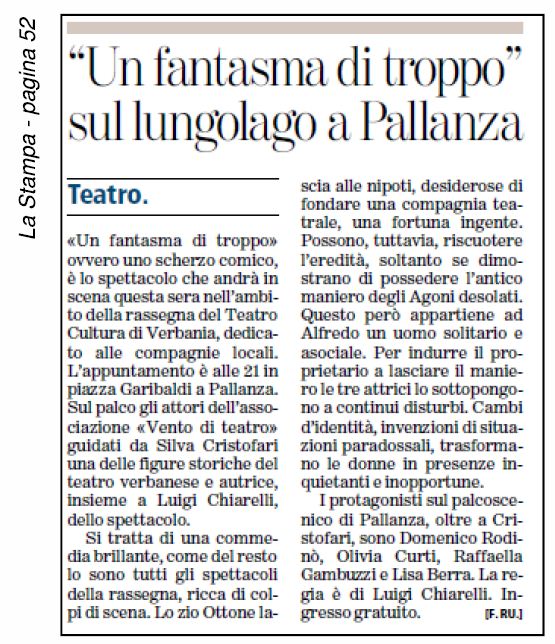 Rassegna STAMPA   del 03.08.2012