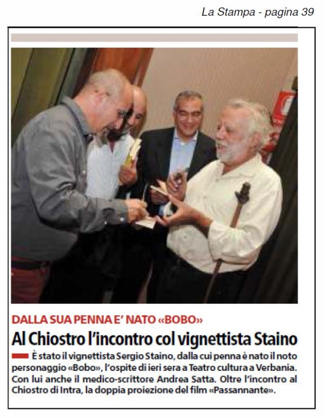 LA STAMPA del 07.10.2012