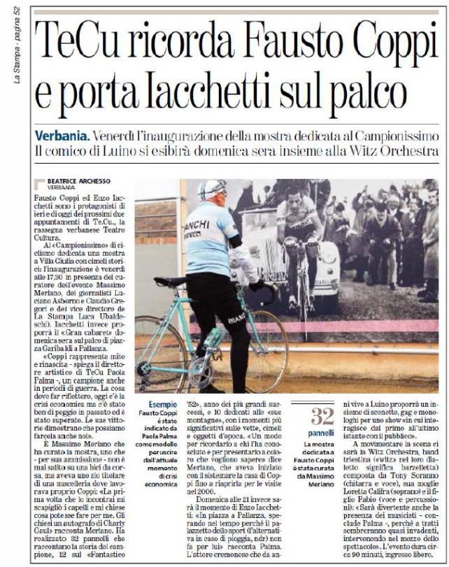 LA STAMPA del 10.07.2012